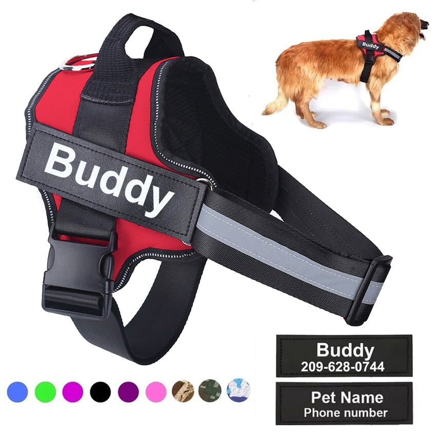 PU Leather Dog Harness